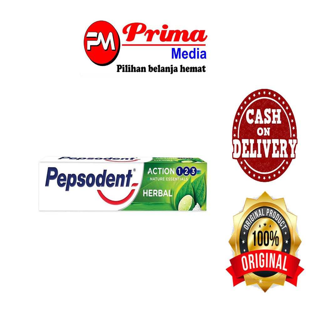 Pepsodent Action 123 Herbal 75g