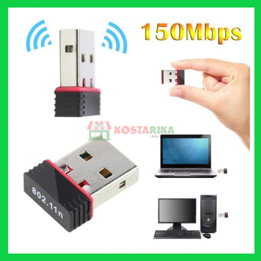 Usb wifi wireless adapter network usb wifi dongle 150mbps INCLUD CD