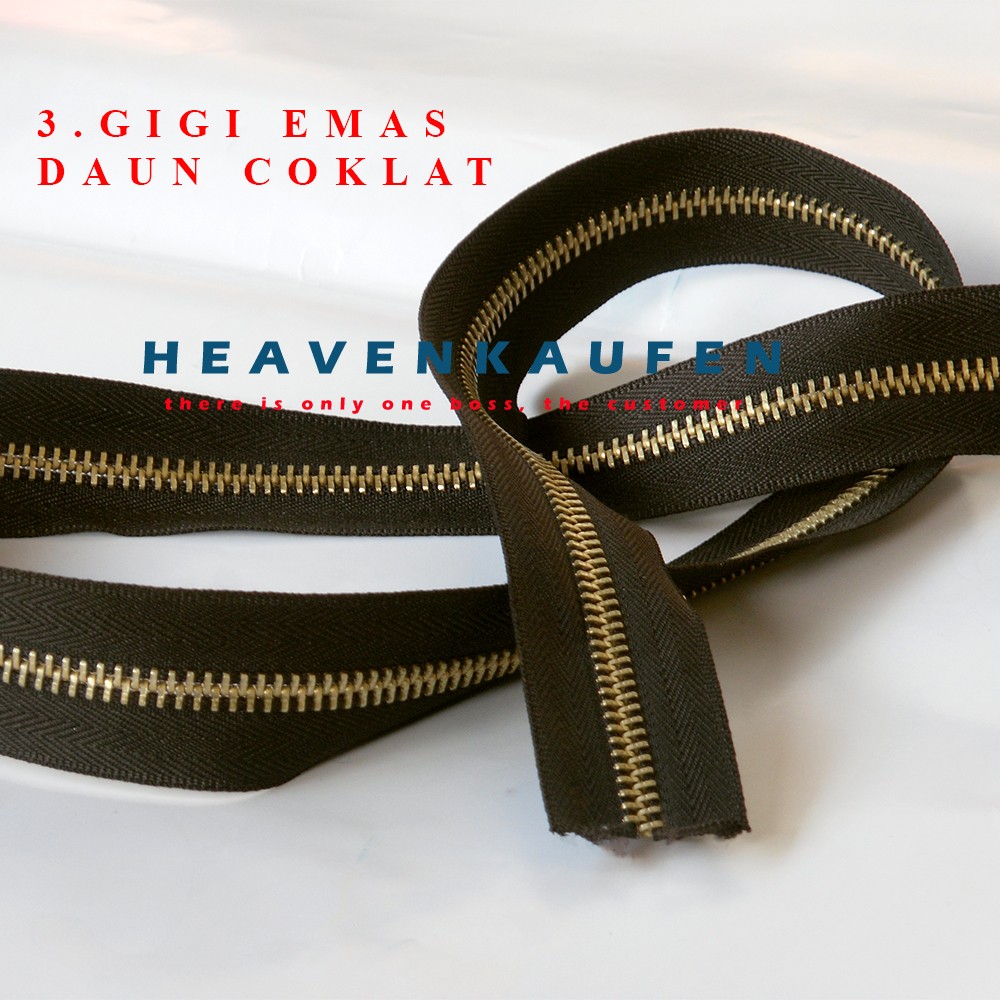 Resleting/Zipper Gigi Besi No. 5 Meteran