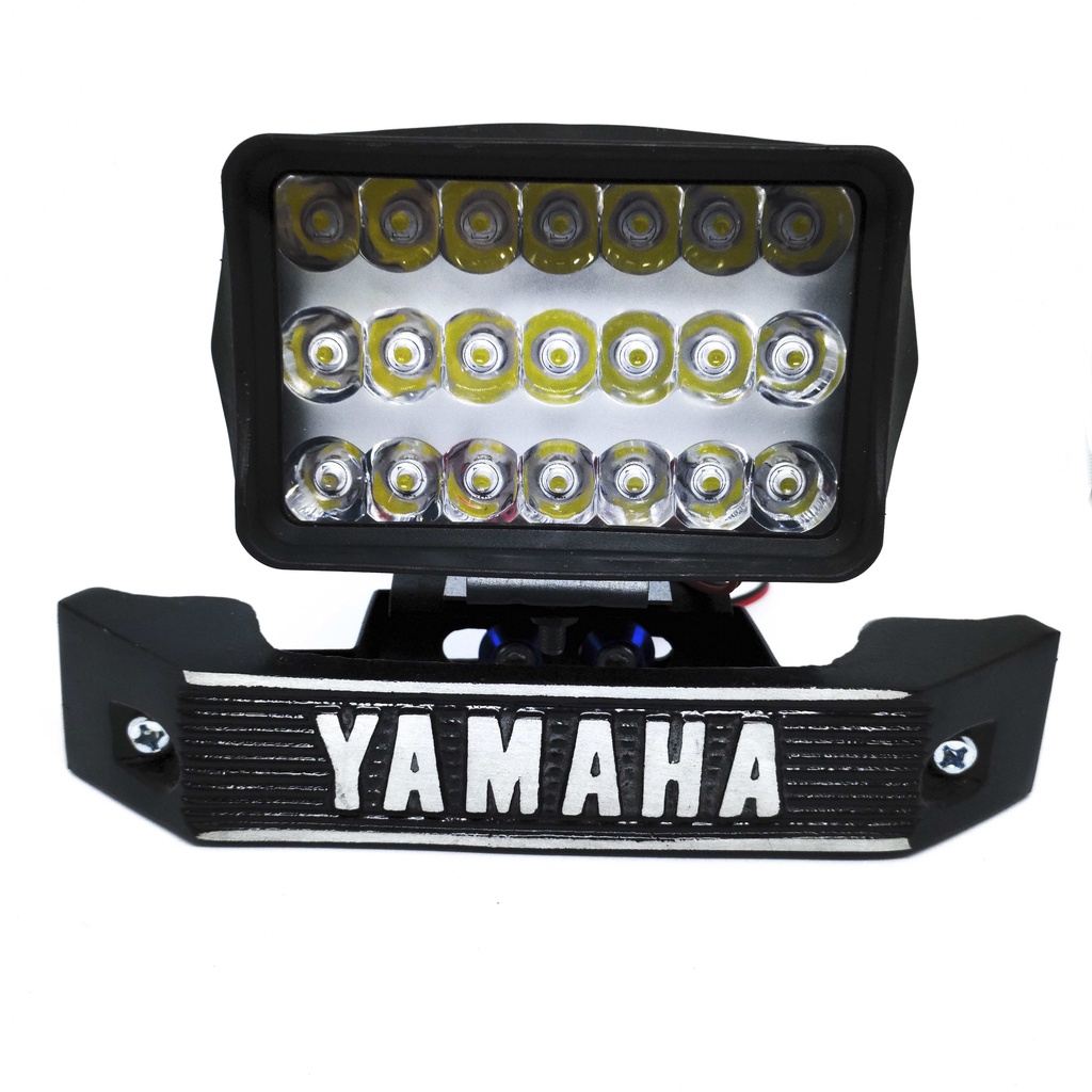 PAKET HEMAT MURAH LAMPU RX-KING LED CREE 21 LED PEARL 21WATT FULL SET BRACKET TERBARU