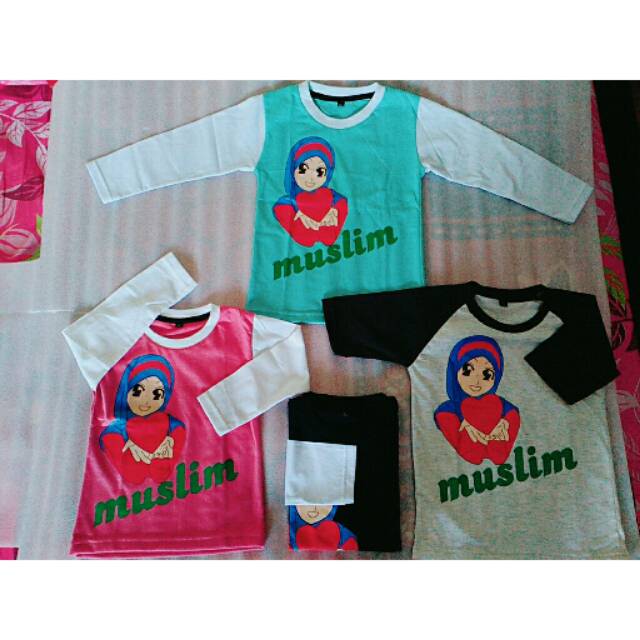 Kaos Muslimah Anak