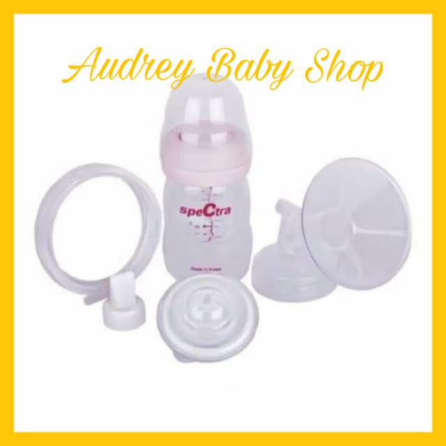 Corong Set Pompa Asi Spectra + Botol Susu PP