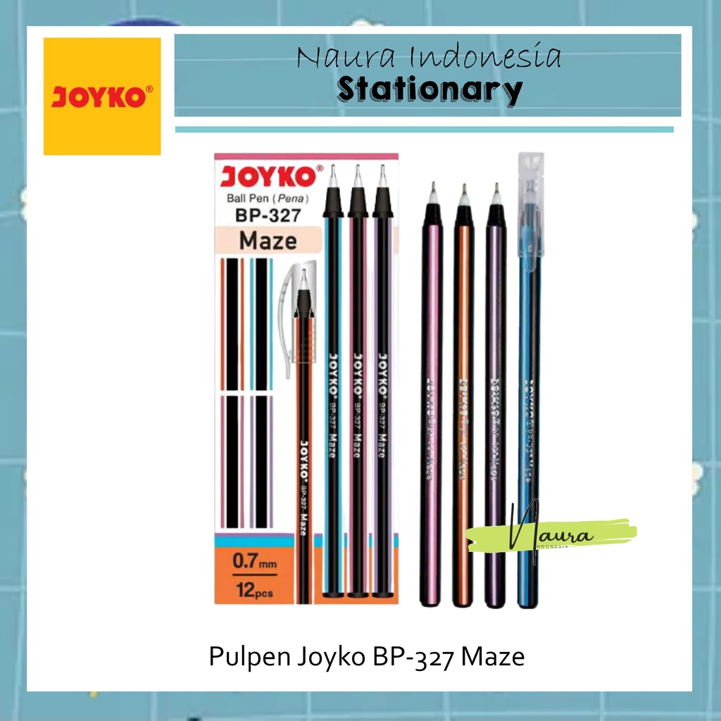 

[1 PACK] Pulpen Maze BP-327 (12pcs) | bolpoin Maze