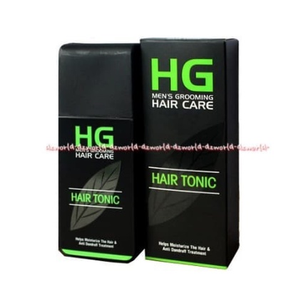 Hg Mens Grooming Hair Care Hair Tonic 125ml Menutrisi dan Menguatkan akar Rambut HGmen Hgmens