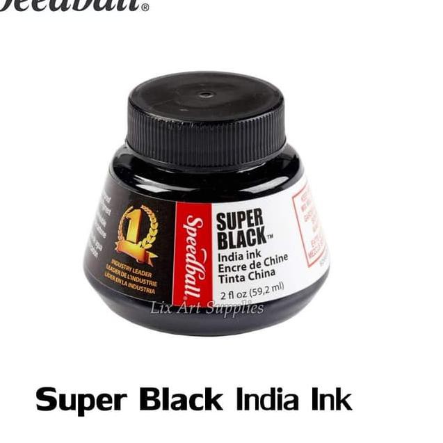

Speedball Super Black India Ink - 2 oz (59ml)