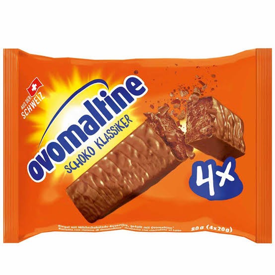 

OVOMALTINE SCHOKO KLASSIKER CHOCOLATE BAR ISI 4 PCS (MADE IN GERMANY)
