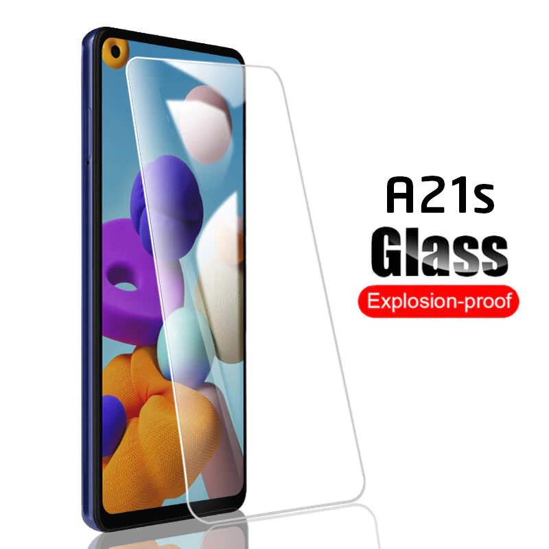 PROMO Tempered Glass SAMSUNG A21s Layar FULL COVER Bening Premium Anti Gores Kaca