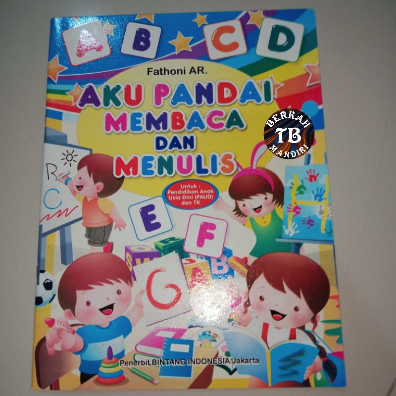 Buku Aku Pandai membaca Dan Menulis full colour 64 hal (21×28cm)