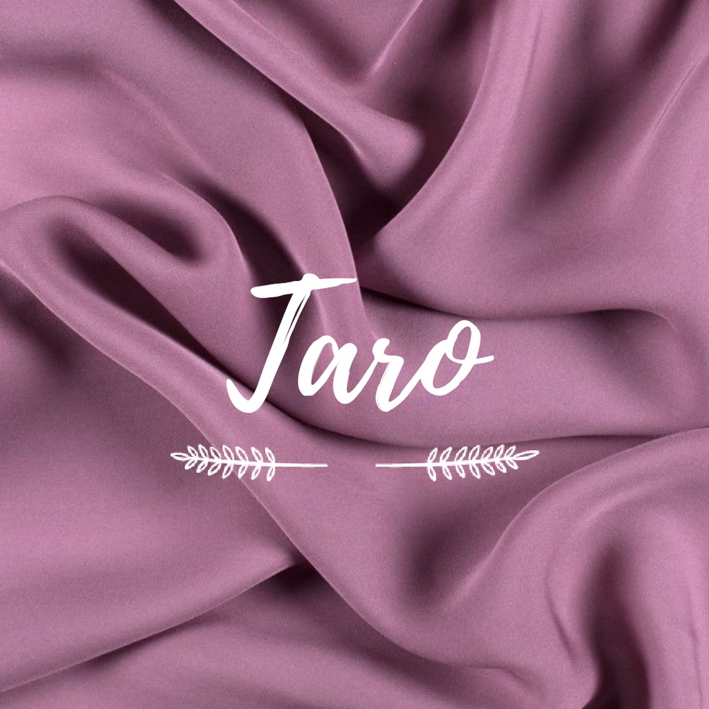 JILBAB INSTAN FATHINAH KIMIKEY LIST REMPEL TALI-Taro