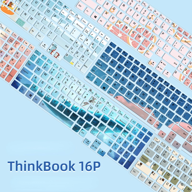 Film Pelindung Debu Motif Kartun Bunga Untuk Lenovo YOGA 16s 2022 ThinkBook 16p (20YM0000CD) 16ACH 2021 Pro 16IHU