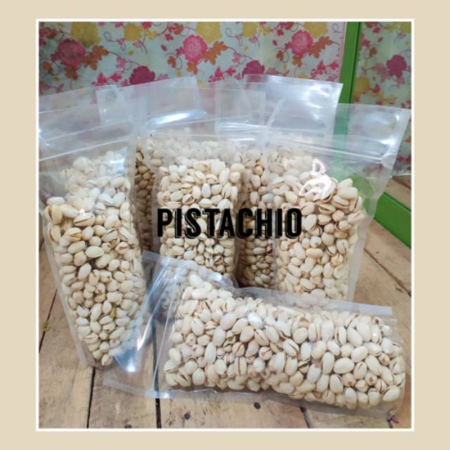 

Kacang Fustuk / Pistachio kemasan 250gr