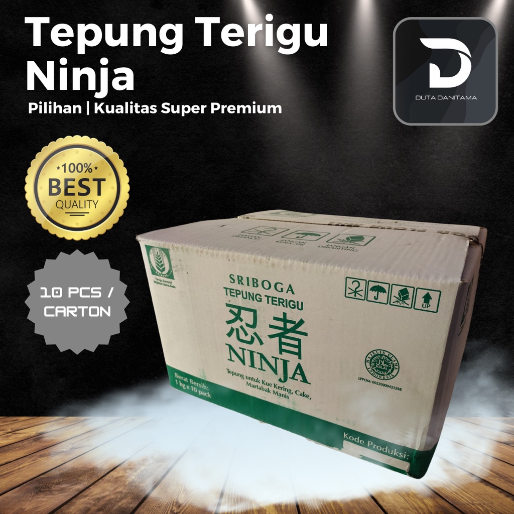 

Tepung Terigu Sriboga Ninja 10 kg