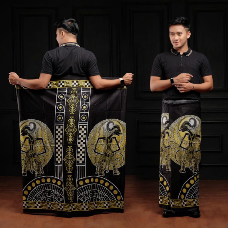 sarung batik wayang bulan terbaru|sarung batik mahda|sarung batik gus asmi