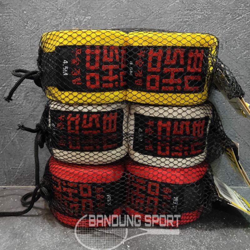 HandWrap / Bandage MMA Muay Thai Boxing Bushido 4.5 meter / Pembalut tangan