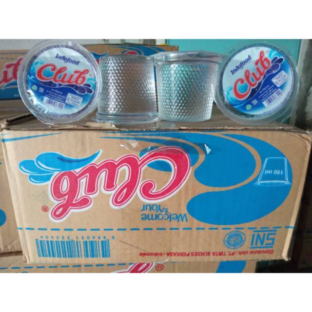 

Club Gelas Mini 48x150ml PER DUS GOSEND GRAB