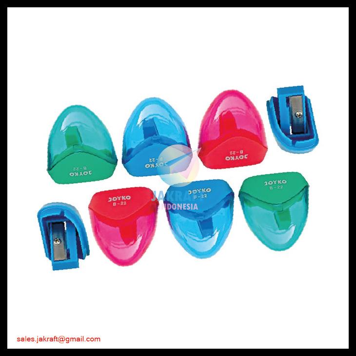 

Serutan Rautan Pensil Praktis Simple Pencil Sharpener Joyko B-22 Tajam Kode 1125