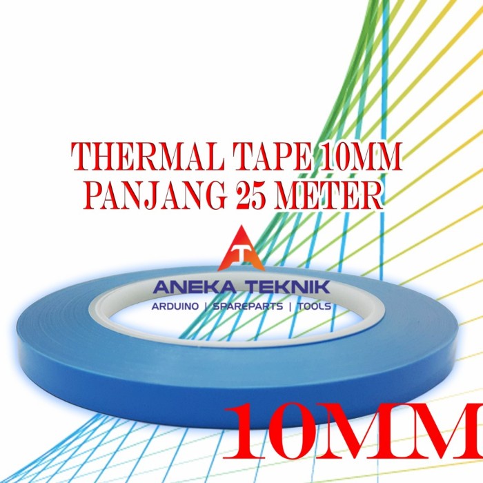 

Jual Thermal Tape 10 Mm / Panjang 25 Meter Limited