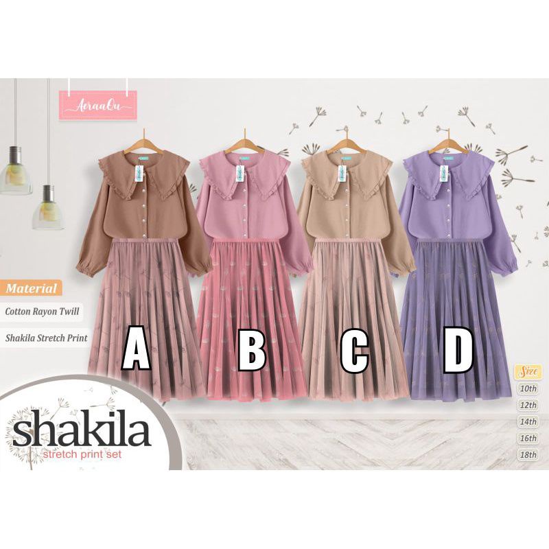 Set Rok Shakila By Aeraaqu 10-18T