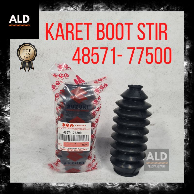 KARET BOOT STIR RACK STEER SET FUTURA T120SS KIRI (48571-77500) (48572-77500)