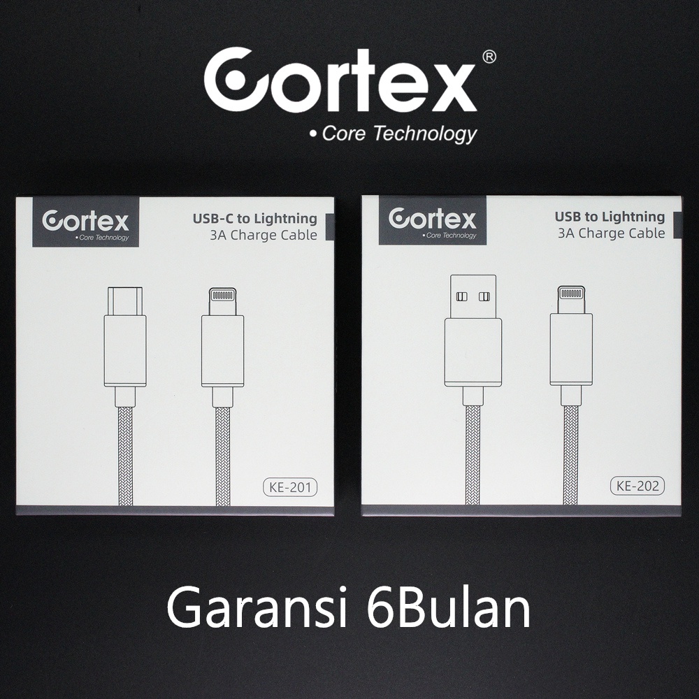 Cortex KE-201 PD Kabel Type C to Lightning PD 18W 20W 30W Fast Charging iPhone 11/12/13/14 Cable Data