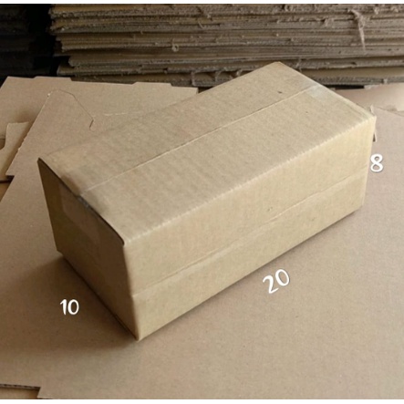 

Kardus Box karton Polos / Kardus Packing 20X10X8
