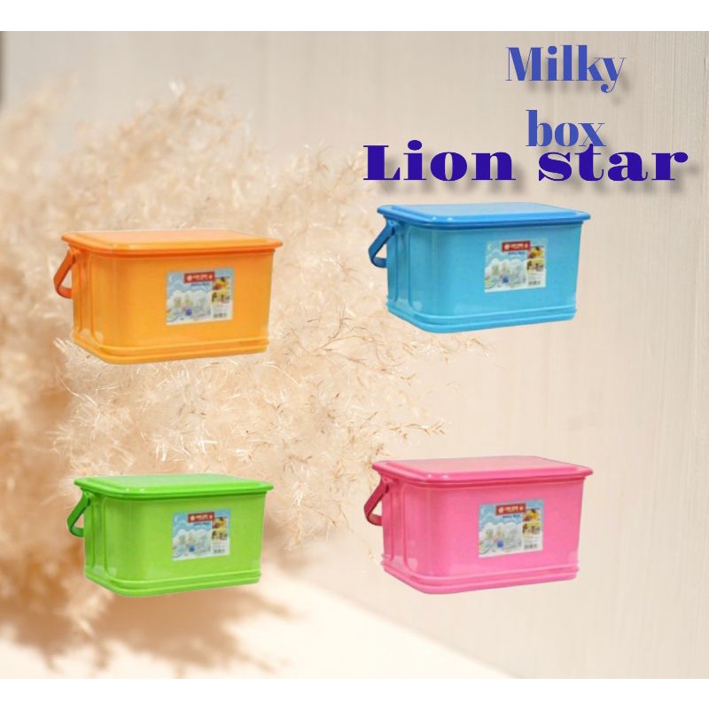 Kotak Penyimpanan Milky Box Lion Star