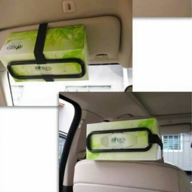 Smart Penjepit Tisu Kotak Mobil Otomotif Car Tissue Holder Jok Xpander Mobilio Brio Rush Terios Dll