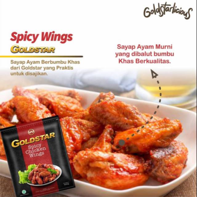 

Goldstar spicy wings