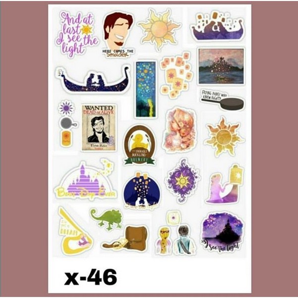 

STIKER TUMBLR AESTHETIC DISNEY X-46