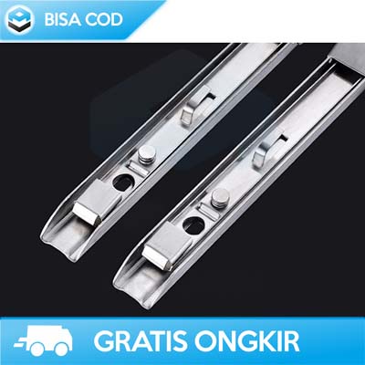 BRACKET ENGSEL SIKU TAFFWARE JM007 ORIGINAL PENYANGGA RAK DINDING TEMPEL STAINLESS STEEL