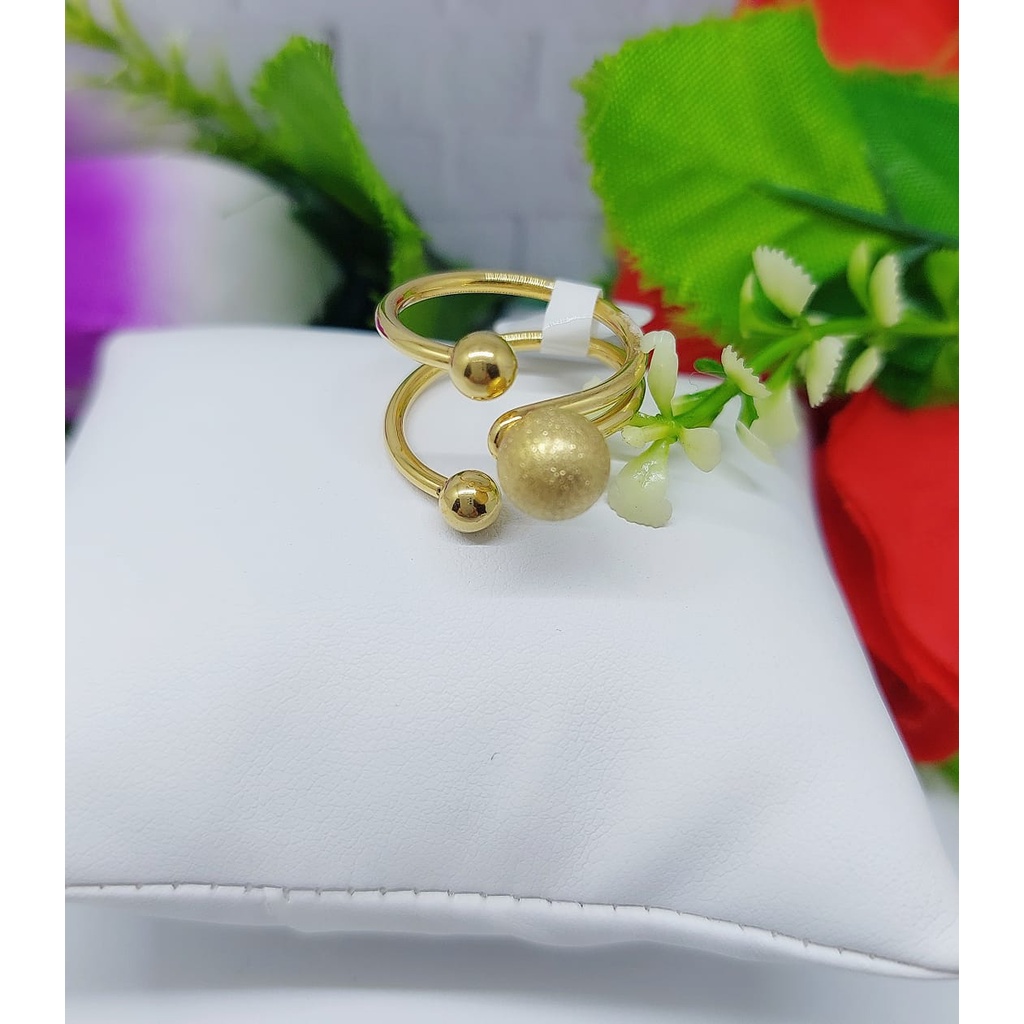 Cincin Titanium Permata 033-035 Terbaru