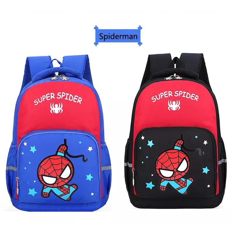 Gtf - New Promo Tas Ransel Sekolah Anak Laki-Laki Cowok Tas Ransel Anak Murah Tas Anak Tas Sekolah Anak Tas Ransel Anak Karakter Superhero Spiderman