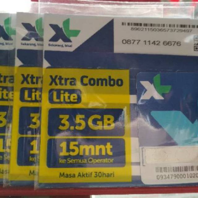 PERDANA XL KUOTA 3,5 GB
