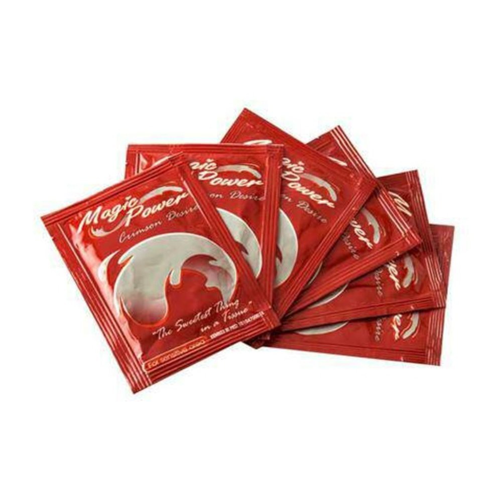 [Privasi Terjamin  Aman] Tisu Magic  Magic Power Tissue Merah Tisu Magic Power Crimson Desire ( Kotak Merah ) Isi 6 Sachet