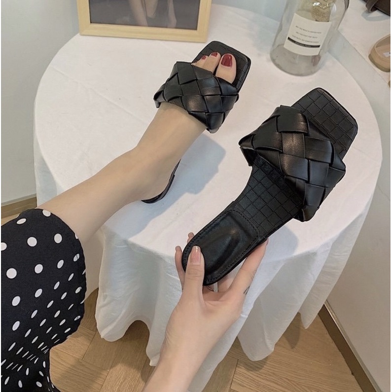 flatshoes v008 wanita import realpict