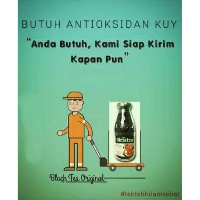 

Teh bleestea kemasan botol