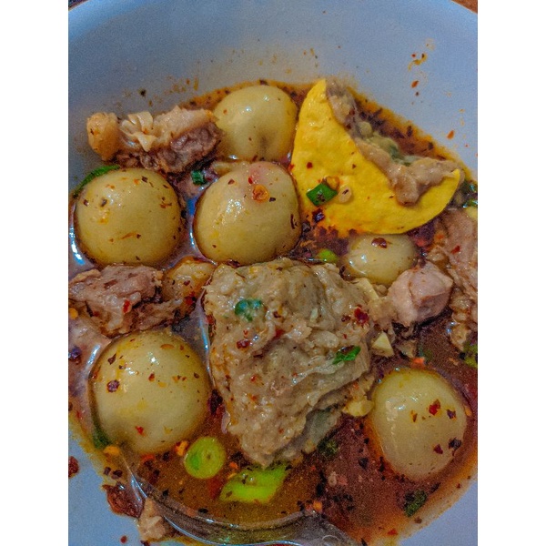 Paket Baso Urat Aci Acid khas Garut