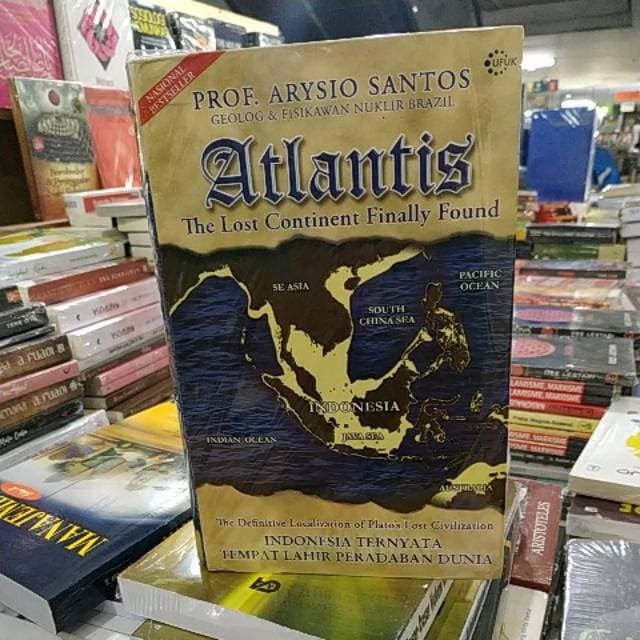 BUKU ATLANTIS THE LOST CONTINENT FINALLY FOUND BY ARYSIO SANTOS [ORIGINAL]