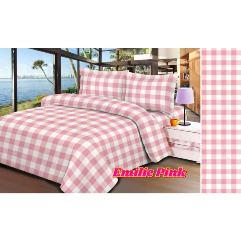 bedcover set kotak aesthetic