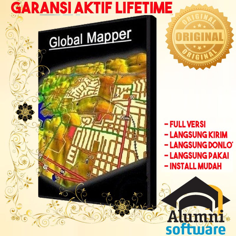 [FULL VERSION] Global Mapper v21 LIFETIME SOFTWARE - GARANSI AKTIVASI