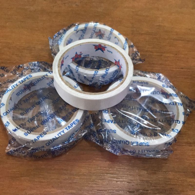

Masking Tape / Lakban Kertas 888 24mm x 20 yard