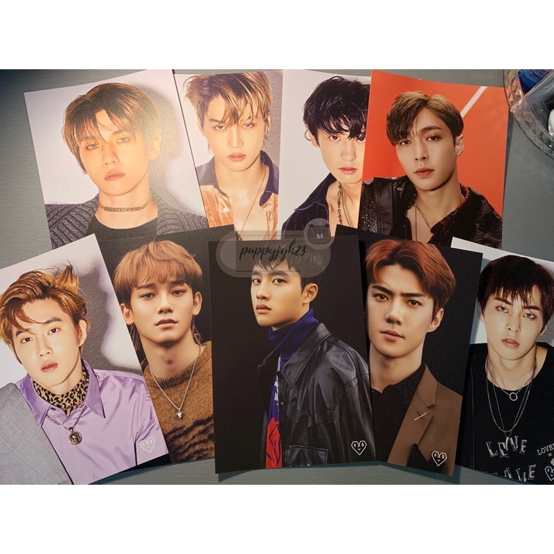 OFFICIAL EXO POSTCARD WELCOME KIT 2019 WELKIT19