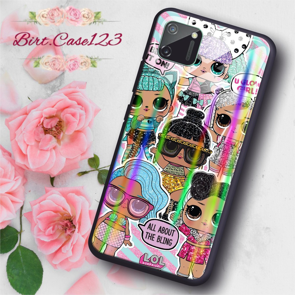 BC Case silikon Gambar LOL back case glass aurora samsung j2prime a01 a51 a71 a10s a20s a30s a50s