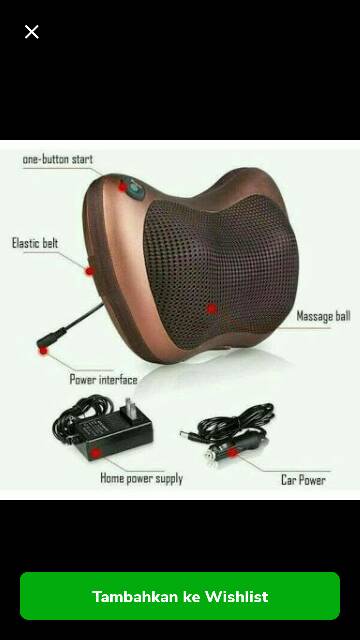 BANTAL PIJAT PILLOW MASSAGER