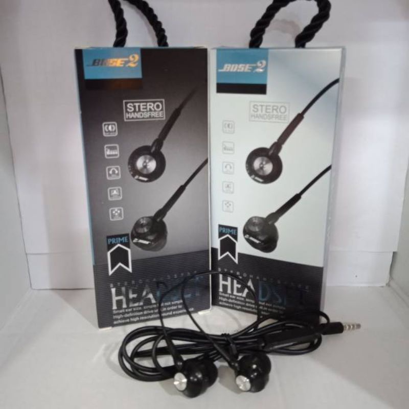 Headset Handsfree Earphone Bose2 Mega Bass