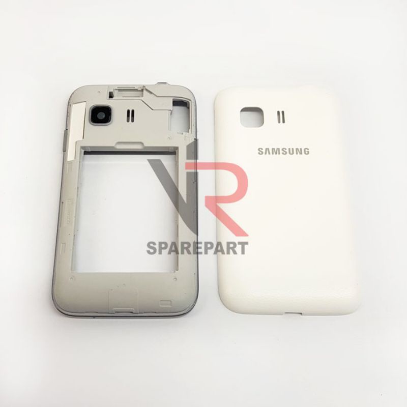 CASING KESING FULLSET BEZZEL BAZEL FRAME TUTUP MESIN SAMSUNG YOUNG 2 G130 ORIGINAL