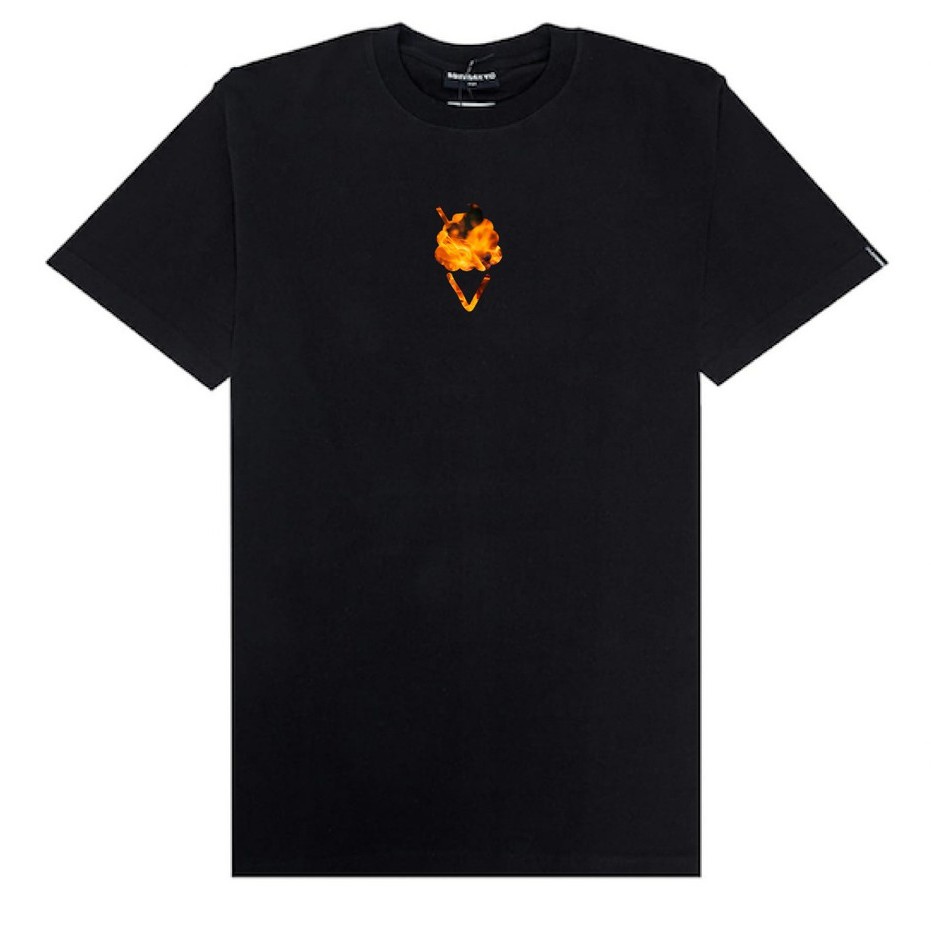 

SundaySundayCo - Kaos Pria - Fire Cone Black