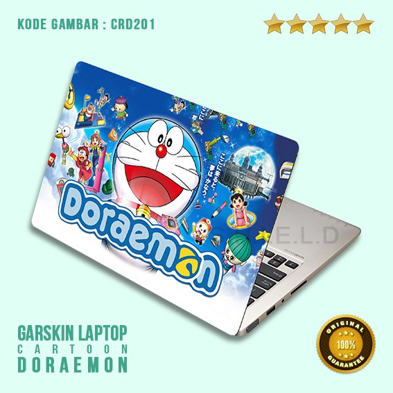 Garskin / Skin / Cover / Stiker Laptop - Cr Doraemon 1