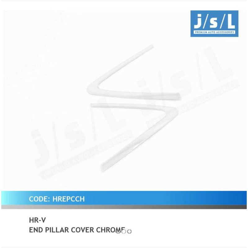 End pillar Honda HRV chrome jsl