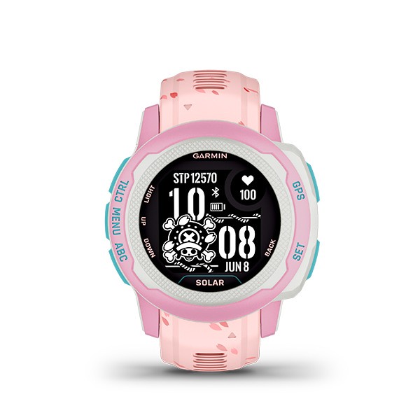 Garmin Instinct 2S Solar One Piece Chopper - Pink Garansi Resmi TAM 2 Tahun